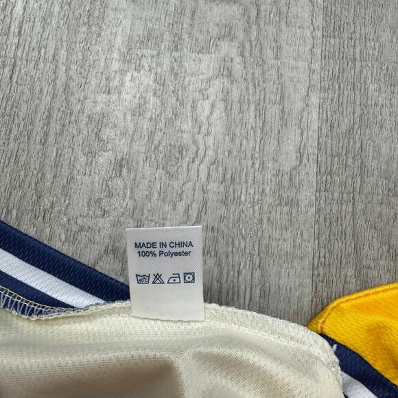 University of Michigan Wolverines Basketball Jersey Men's XL Maize Rage Hoops - Picture 4 of 6